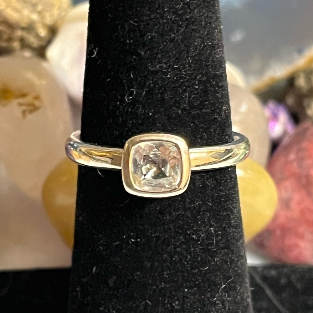 Sterling Silver QG Quality Gold Ring